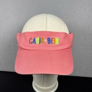Carib•bein' Caribbean‎ Visor Pink Unisex OSFM Gear for Sports Hook & Loop Beach